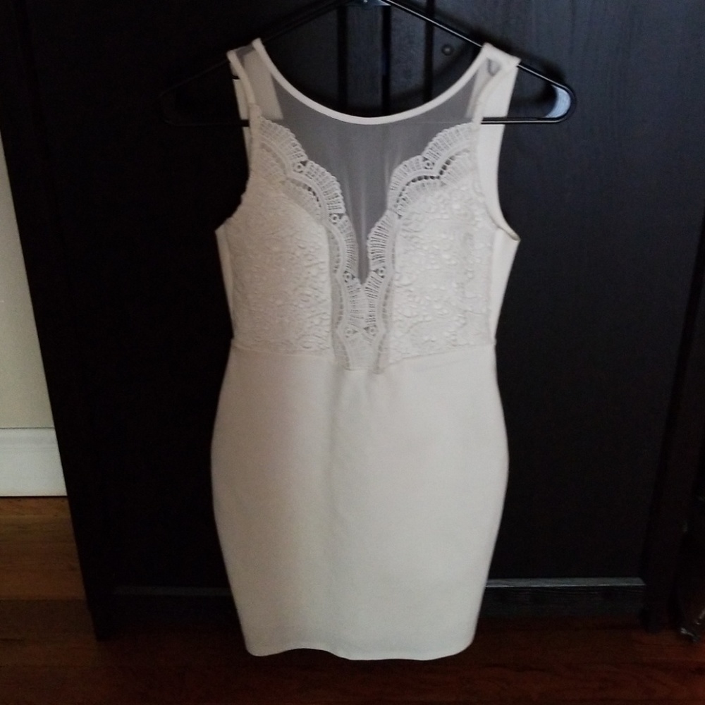 Brand New Lulus White Bodycon
